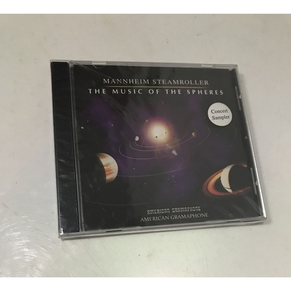 Music Of Spheres By Mannheim Steamroller (CD) New Sealed Space Concert Sampler